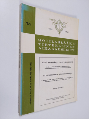 Sotilaslääketieteellinen aikakauslehti n:o 1a/1991