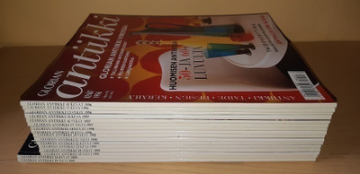 Glorian antiikki lehti 1996-2000 (valikoima)