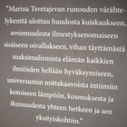 Marina Tsvetajeva: Ylistys, hiljaa! - valitut runot 1912-39 - pikkukuva 3