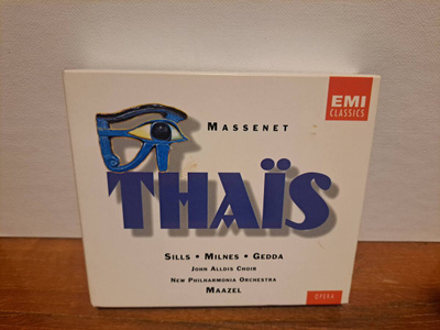 Massenet:Thais-Sills,Milnes,Maazel ym. 2CDBox