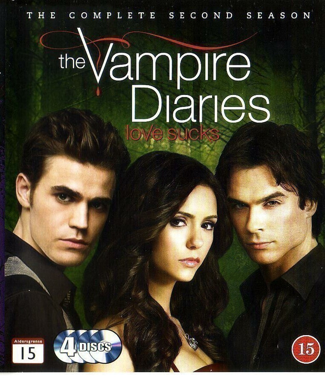 blu-ray, Vampyyripäiväkirjat 2. kausi (The Vampire Diaries)