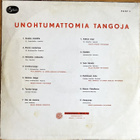 Eri esittäjiä – Unohtumattomia Tangoja (PSOP 2, 1962) - pikkukuva 2