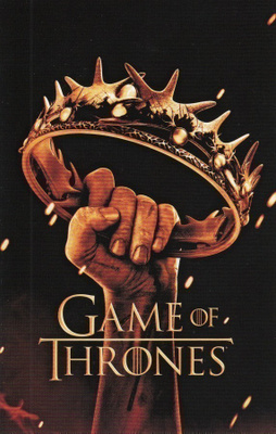 Game of Thrones kruunu (postikortti)