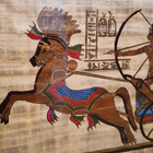 Egyptiläinen papyrus kehystettynä - pikkukuva 2