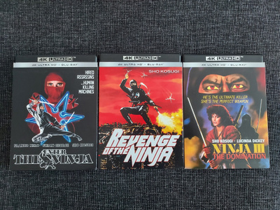 Ninja Trilogy 4K UHD (Kino Lorber)