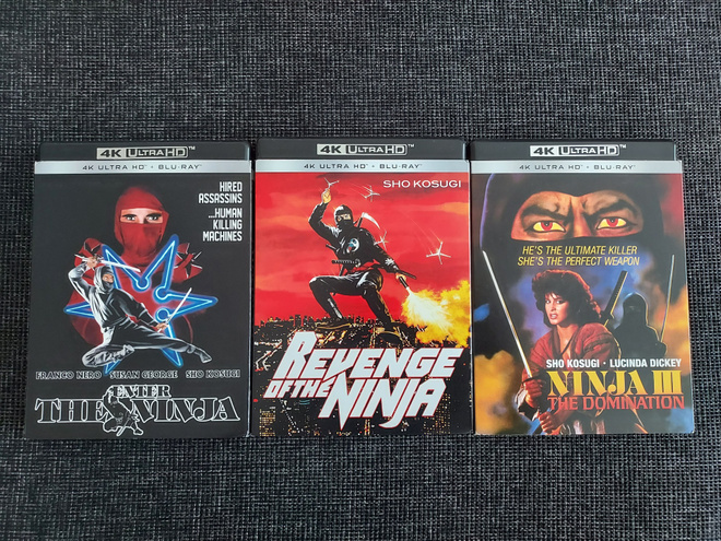 Ninja Trilogy 4K UHD (Kino Lorber)