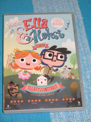 Dvd - Ella & Aleksi - Yllätyssynttärit - Lasten musiikkiseik