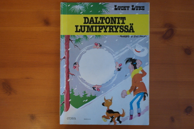 Lucky Luke.Daltonit lumipyryssä.2.p.1984.Nid.