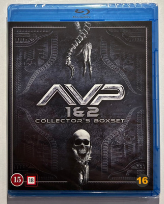 Alien vs Predator 1&2 / AVP 1&2 -  Blu-ray, uusi