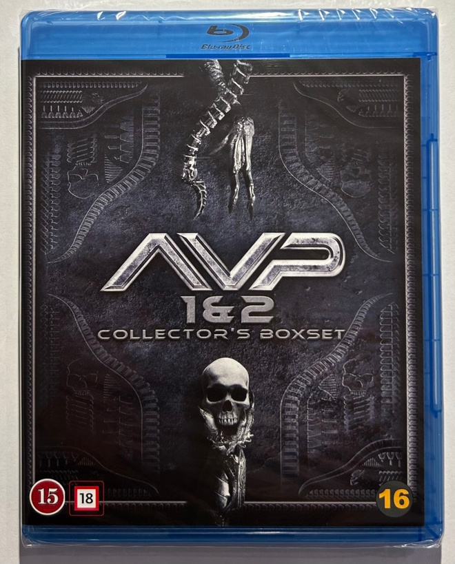 Alien vs Predator 1&2 / AVP 1&2 -  Blu-ray, uusi