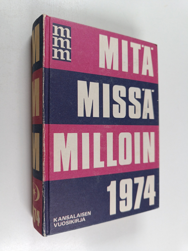 Mitä missä milloin 1974 : kansalaisen vuosikirja