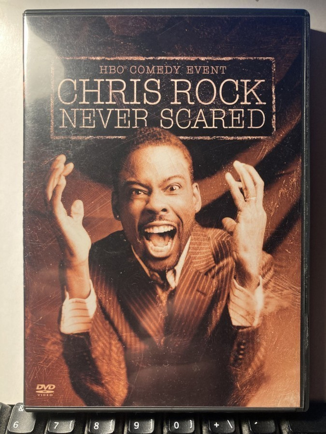 CHRIS ROCK, NEVER SCARED, DVD