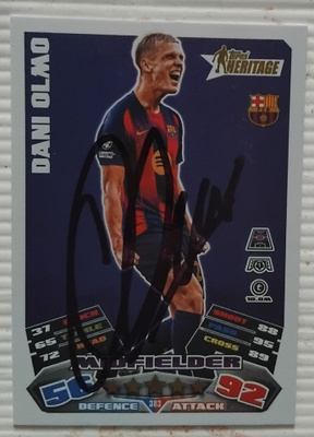 Dani Olmo Barcelona signed