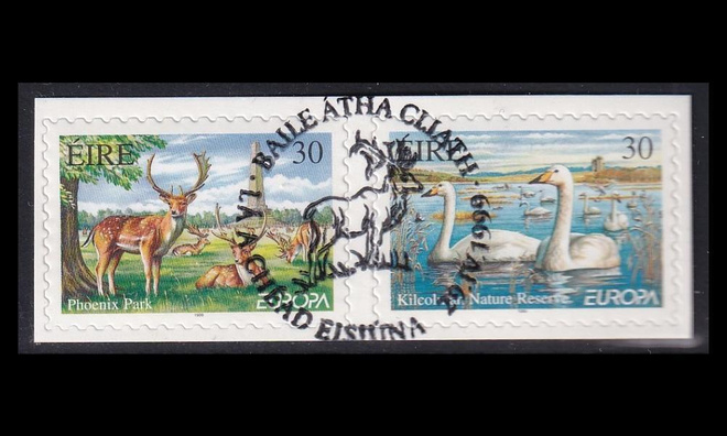 Irlanti 1141-2 o Europa luonnonpuistot tarramerkit (1999)