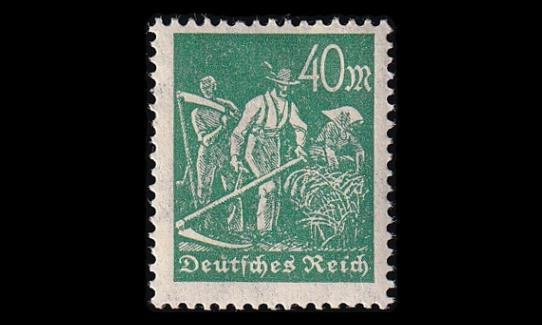 Reich 244 ** Käyttösarja 40 M (1922)