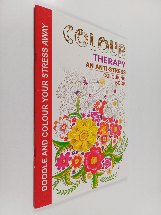 Colour therapy - An anti-stress colouring book