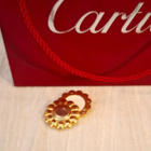 Harvinainen Vintage Cartier Paris So Pretty Solid Perfume - pikkukuva 5