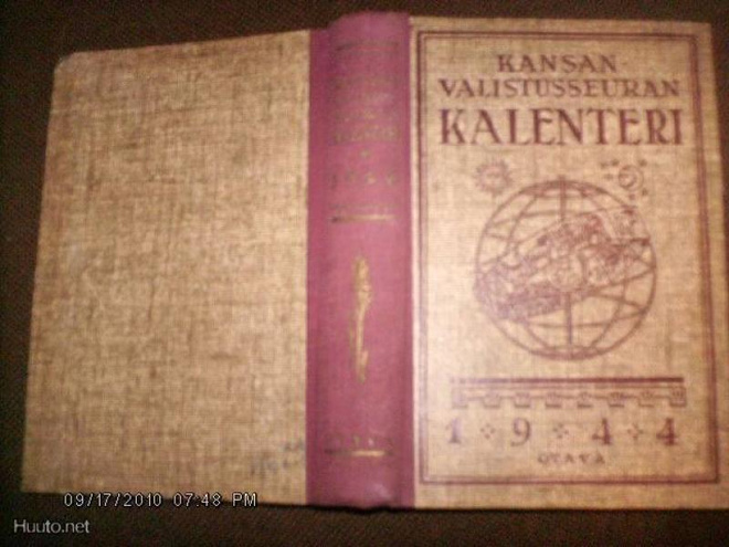 Kansanvalistusseuran Kalenteri 1944  (Sis.pk:t)