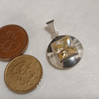 Kotimainen Design Hopea riipus kivellä KI 925 - pikkukuva 4