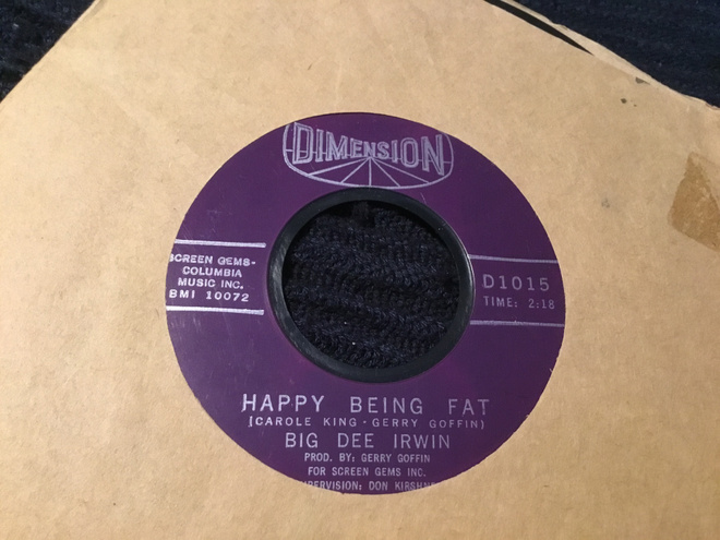 Big Dee Irwin Happy  being fat  Dimension Us