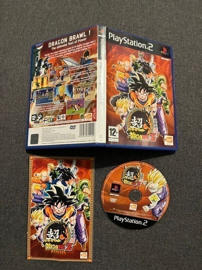 Super Dragon Ball Z PS2 (Suomijulkaisu)