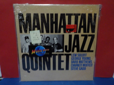 MANHATTAN JAZZ QUINTET - S/T M-/M- FIN -85 PRESS LP