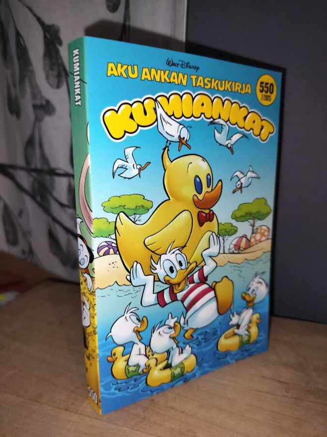 Aku Ankan taskukirja 550 Kumiankat - Uusi