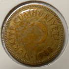 Turkey. 25 kurus 1948. - pikkukuva 1