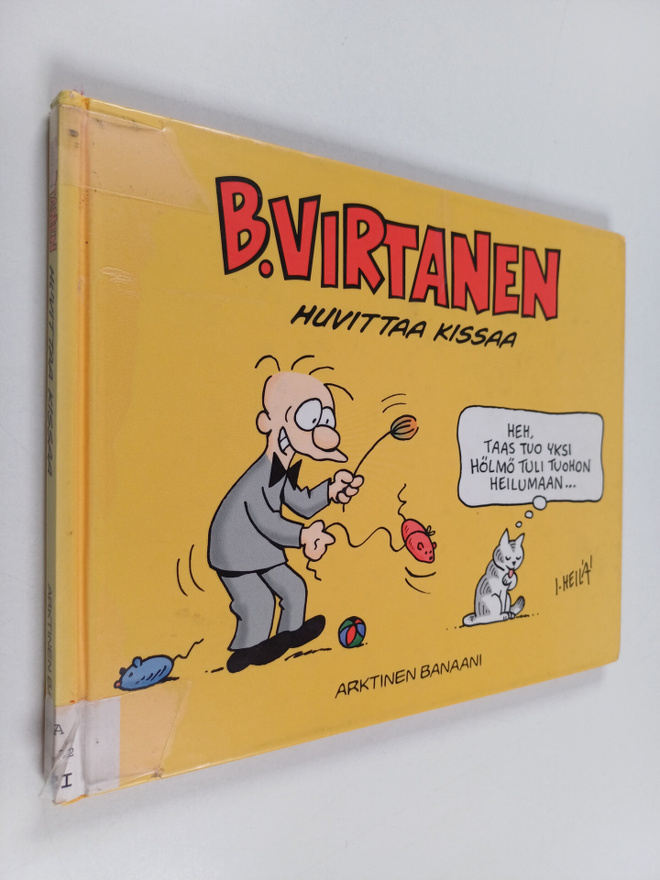 Ilkka Heilä : B. Virtanen huvittaa kissaa