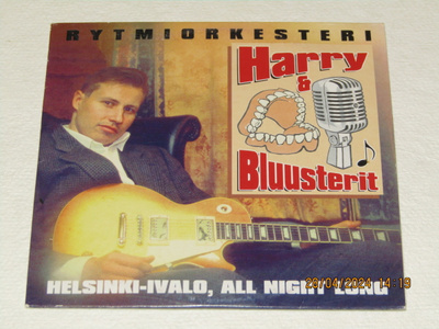 *CD EP* RYTMIORKESTERI HARRY & BLUUSTERIT Helsinki-Ivalo...