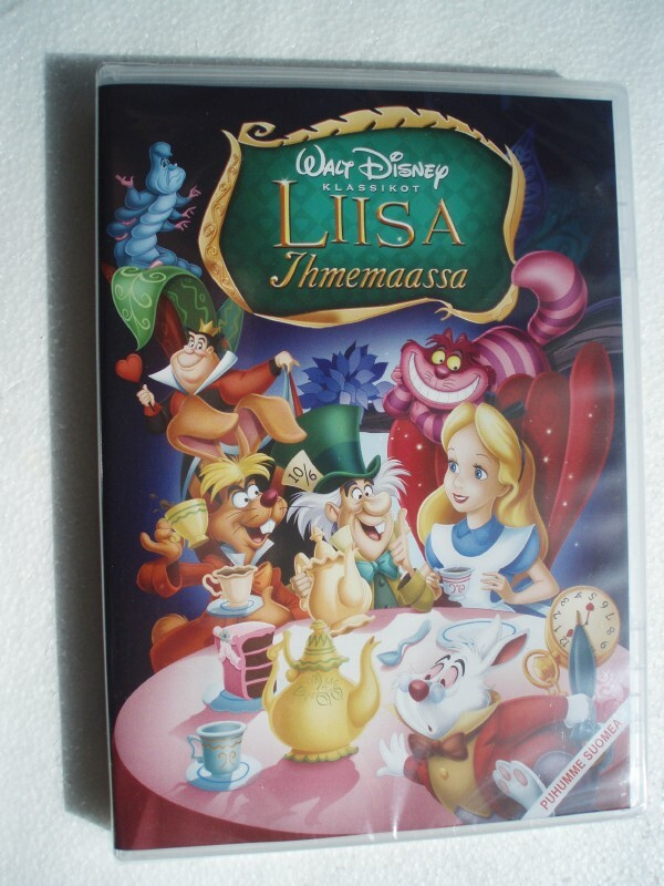 Liisa ihmemaassa Disney klassikko DVD