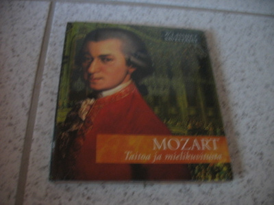 Mozart : Taitoa ja mielikuvitusta -cd ja kirjanen