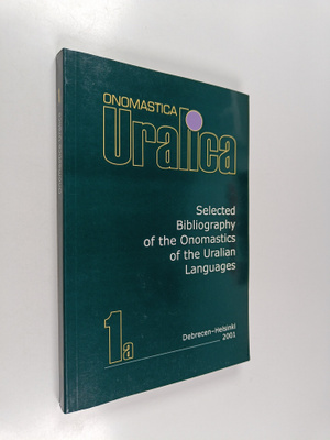 Istvan Hoffmann : Onomastica uralica 1a