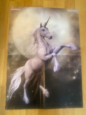 Unicorn Yksisarvinen julisteet