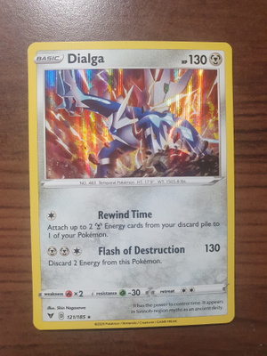 Pokemon Dialga 121/185 Holo Rare