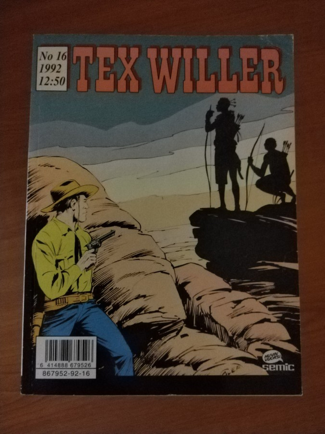 Tex Willer vuosikerta 1992 ( 1-16 )