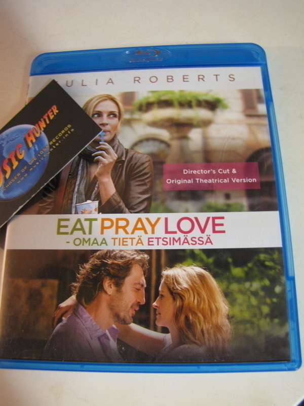 EAT PRAY LOVE - OMAA TIETÄ ETSIMÄSSÄ BLU-RAY .