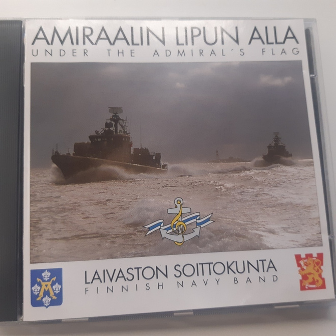 Amiraalin Lipun Alla (CD) MINT!! Under The Admiral's Flag