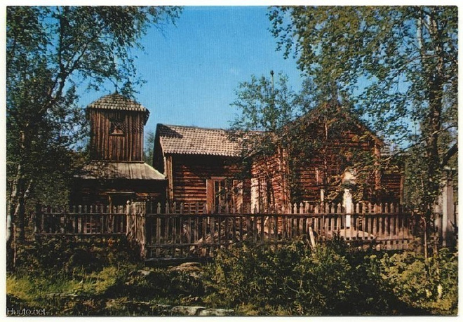 Inari Pielpajärven erämaakirkko 1970-luku