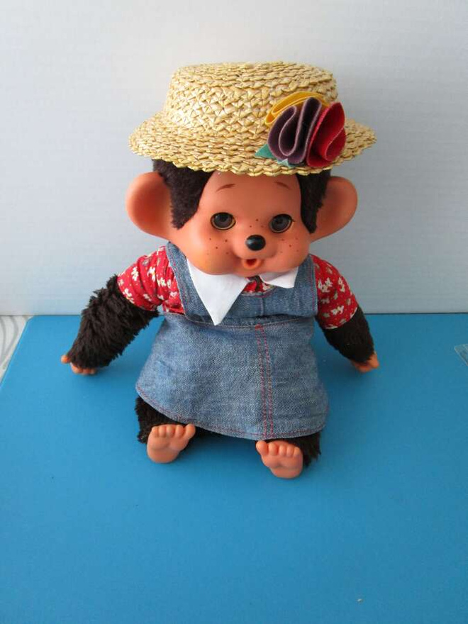 Vintage, iso Monchhichi peikko