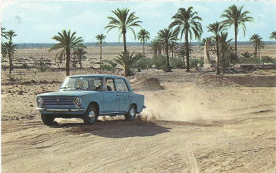 FIAT 124 - valokuvakortit