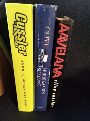3 x Clive Cussler