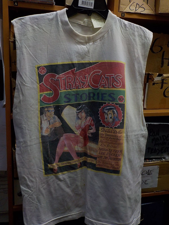 STRAY CATS HIHATON T-PAITA KOKO L