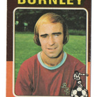 Purkkakuva Jalkapallo n:o 75 1973-74 PETER NOBLE. Burnley - pikkukuva 1