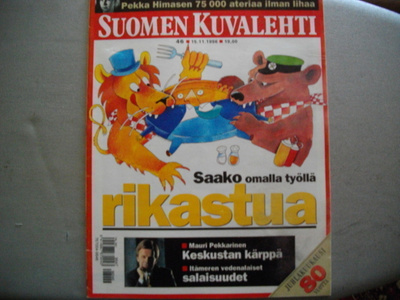 Suomen Kuvalehti Nro 46/1996 (15.3)