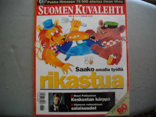 Suomen Kuvalehti Nro 46/1996 (15.3)