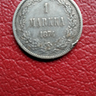 1 Markka 1874 hopeaa - pikkukuva 1