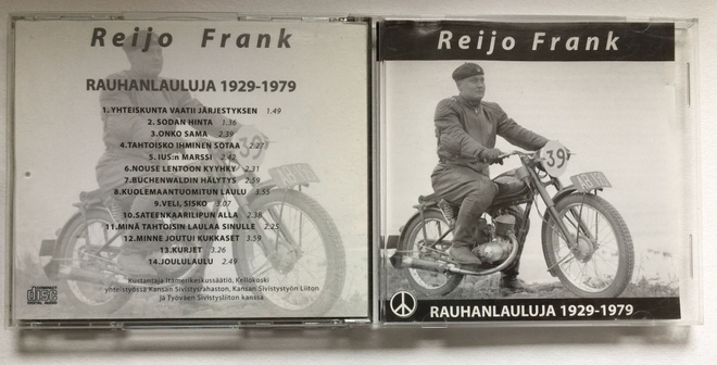 Reijo Frank  Rauhanlauluja 1929-1979 CD