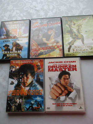 5 KPL DVD 6 kpl JACKIE CHAN ELOKUVAA