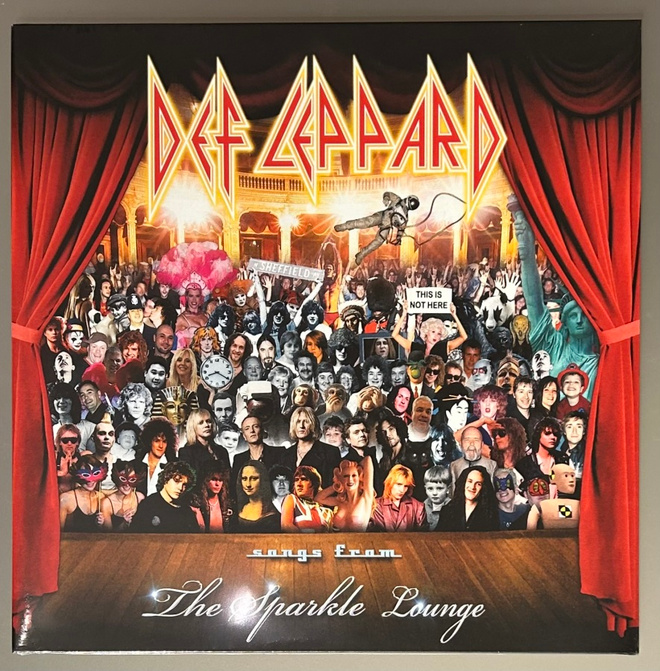 DEF LEPPARD : Songs From The Sparkle Lounge - LP, uusi
